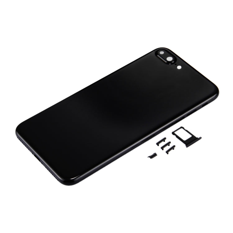 cover-6-in-1-per-iphone-7-plus-jet-black-alloggiamento-completo-con - immagine 4