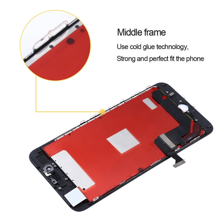 Schermo LCD e digitalizzatore assemblato completo per iPhone 7 Plus, i7 Plus White, i7 Plus Black