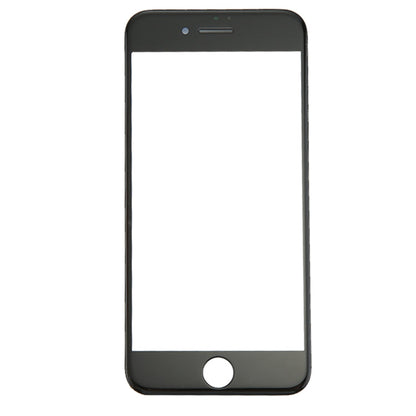 Lente in vetro esterna per schermo anteriore con cornice per schermo LCD anteriore per iPhone 8, For iPhone 8 (Frame)