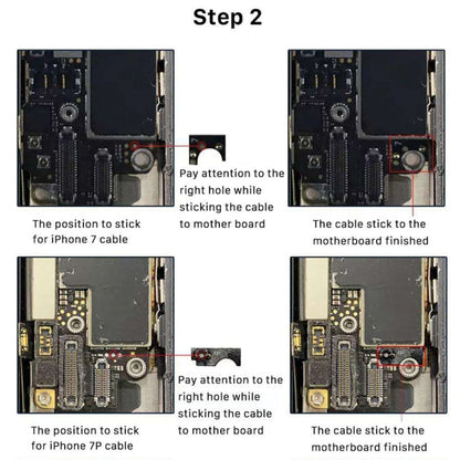 Pulsante Home (3°) con cavo flessibile (non supporta l'identificazione delle impronte digitali) per iPhone 8 Plus / 7 Plus / 8/7, 3rd for iPhone 8 Plus / 7 Plus / 8 / 7, 3rd For iPhone 8 Plus / 7 Plus / 8 / 7
