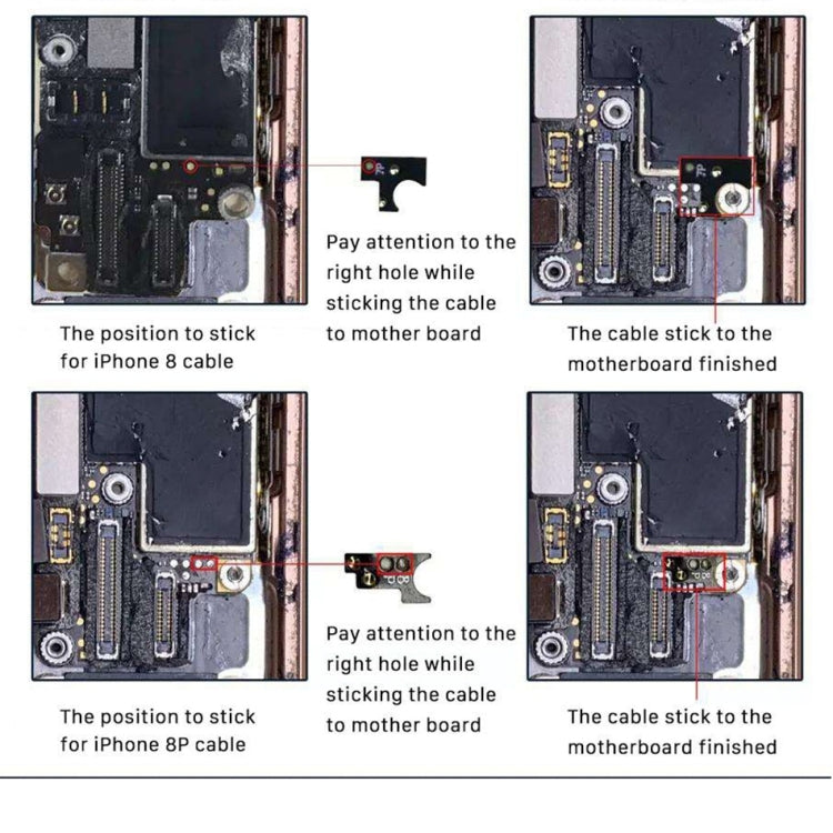 Pulsante Home (3°) con cavo flessibile (non supporta l'identificazione delle impronte digitali) per iPhone 8 Plus / 7 Plus / 8/7, 3rd for iPhone 8 Plus / 7 Plus / 8 / 7, 3rd For iPhone 8 Plus / 7 Plus / 8 / 7