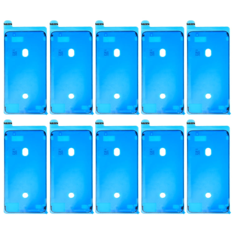 adesivi-impermeabili-per-cornice-lcd-iphone-8-plus-10-pezzi-neri-e - immagine 1