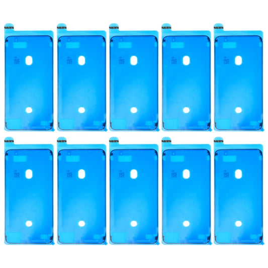 adesivi-impermeabili-per-cornice-lcd-iphone-8-plus-10-pezzi-neri-e - immagine 1