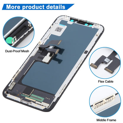 Schermo LCD JK incell per iPhone X, For iPhone X (JK incell)