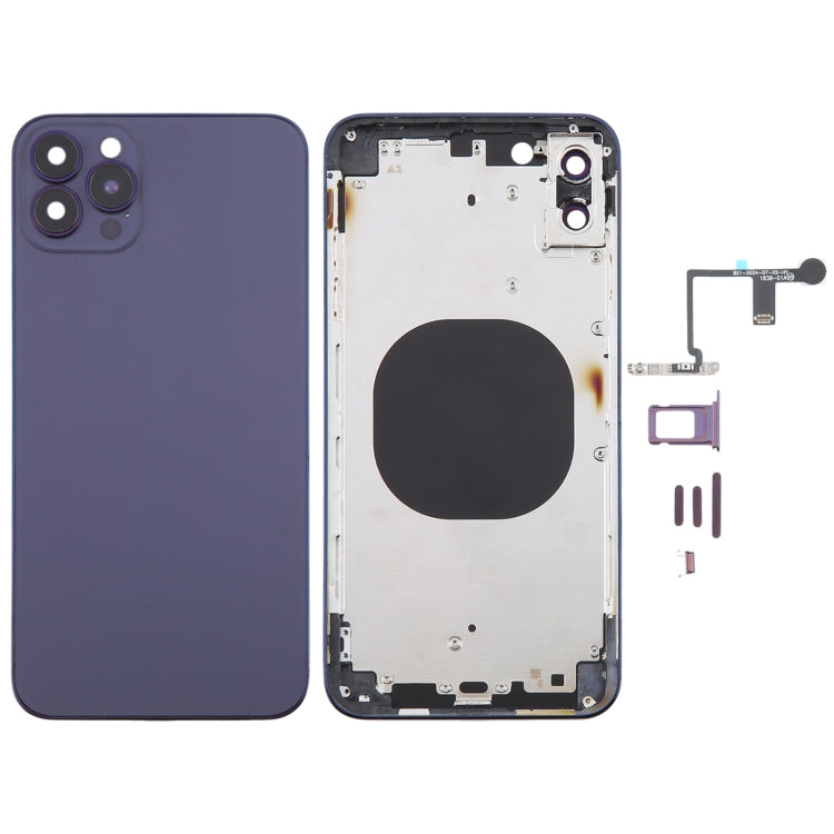 cover-posteriore-con-aspetto-imitazione-di-ip14-pro-max-per-iphone-xs-max-for-iphone-xs-max-to-ip14-pro-max - immagine 9