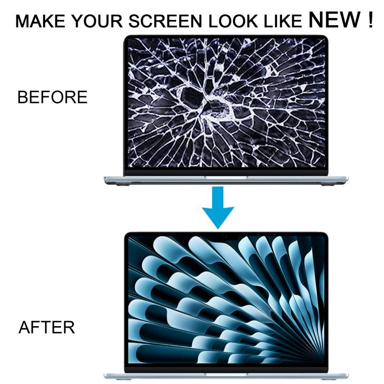 Per MacBook Air Retina 15,3 pollici M2 A2941 2023 EMC8301 Schermo LCD completo , A2941 2023(), A2941 2023(,Starlight)