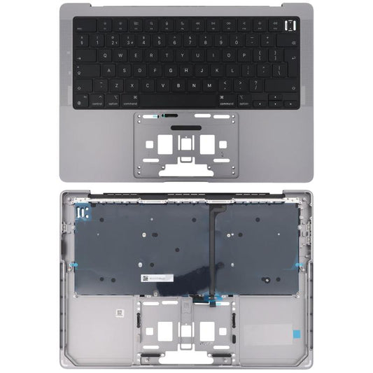 Per MacBook Pro 14 pollici 2021 A2442 / 2023 A2779 Big Backspace Versione Tastiera UK con C Shell, A2442 / 2023 A2779, A2442 2021 / A2779 2023