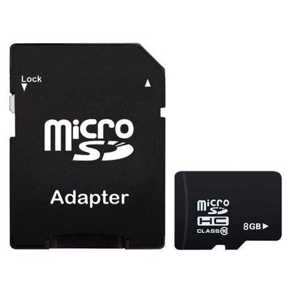 Scheda di memoria Micro SD (TF) ad alta velocità classe 10 da 8 GB da Taiwan (capacità reale al 100%), 8GB
