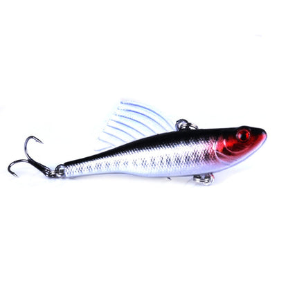 HENGJIA Esche da pesca ad affondamento rapido Esca 6,5 cm / 17,2 g Kit di esche a matita Wings VIB, PE016-X
