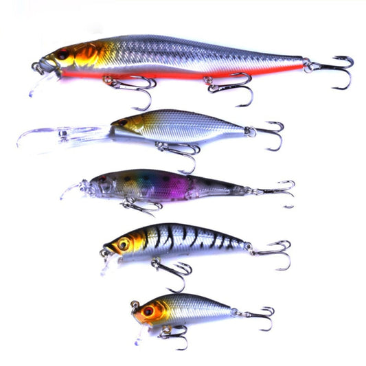 Kit di 5 Esche da Pesca Bioniche HENGJIA - Mix001
