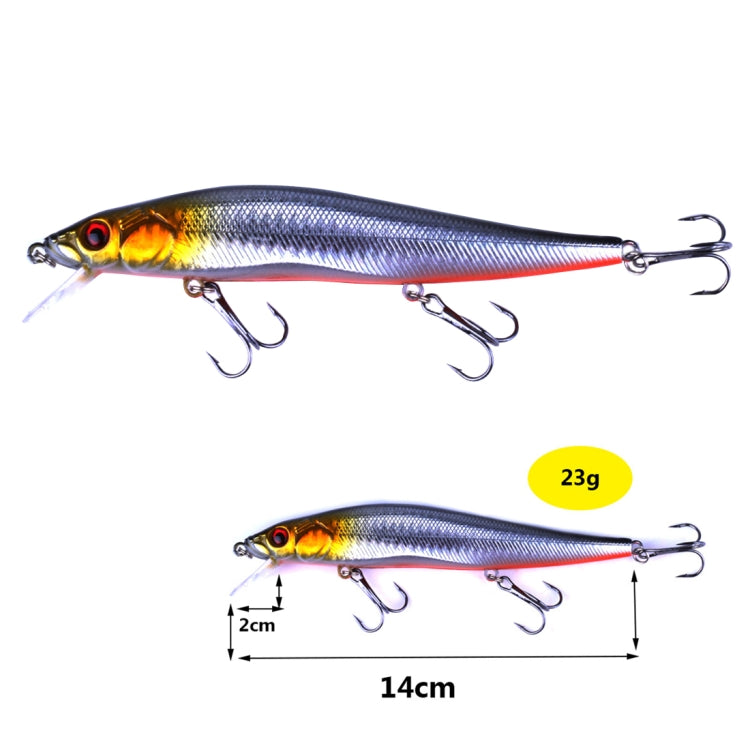 Kit di 5 Esche da Pesca Bioniche HENGJIA - Mix001