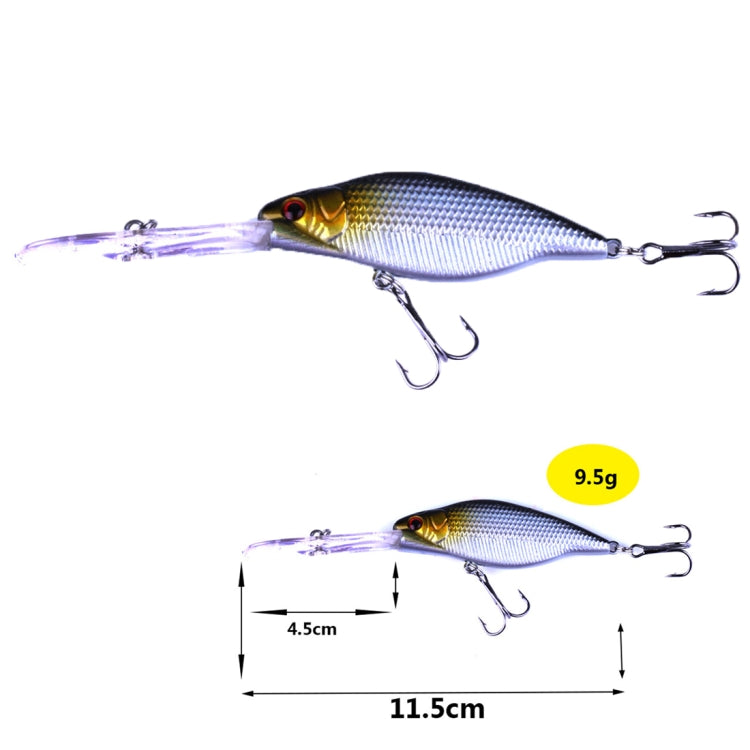 Kit di 5 Esche da Pesca Bioniche HENGJIA - Mix001