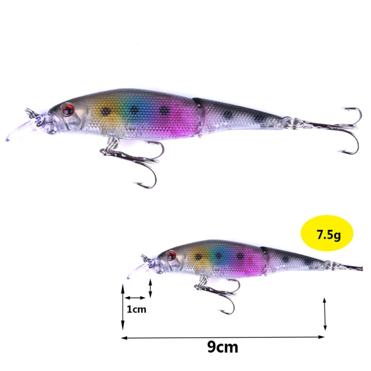 Kit di 5 Esche da Pesca Bioniche HENGJIA - Mix001