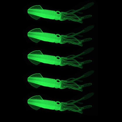 Esche Morbide HENGJIA per Pesca - 5 Pezzi di Calamari Bionici