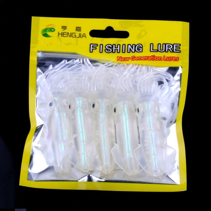 Esche Morbide HENGJIA per Pesca - 5 Pezzi di Calamari Bionici