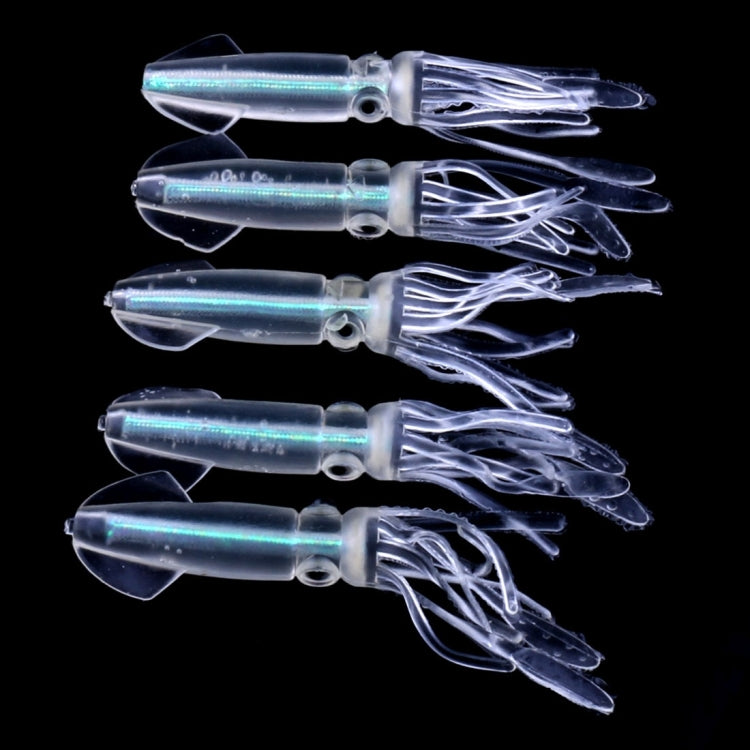 Esche Morbide HENGJIA per Pesca - 5 Pezzi di Calamari Bionici