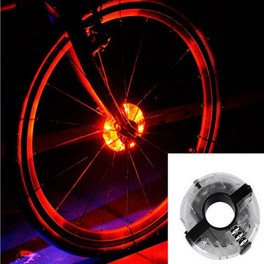 Lampada di avvertimento abbagliante per lampada a tamburo per fiori impermeabile con decorazione per bicicletta A108, dimensioni: 9,5 * 1,7 cm, A108 Warning Lamp