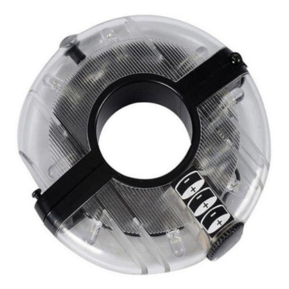 Lampada di avvertimento abbagliante per lampada a tamburo per fiori impermeabile con decorazione per bicicletta A108, dimensioni: 9,5 * 1,7 cm, A108 Warning Lamp