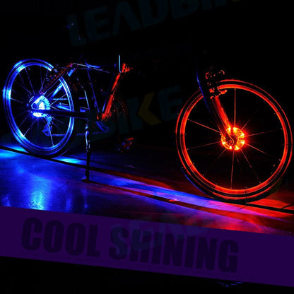 Lampada di avvertimento abbagliante per lampada a tamburo per fiori impermeabile con decorazione per bicicletta A108, dimensioni: 9,5 * 1,7 cm, A108 Warning Lamp