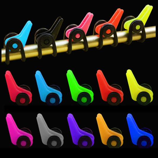 Set di 10 Accessori Multicolore in Plastica per Canna da Pesca -
