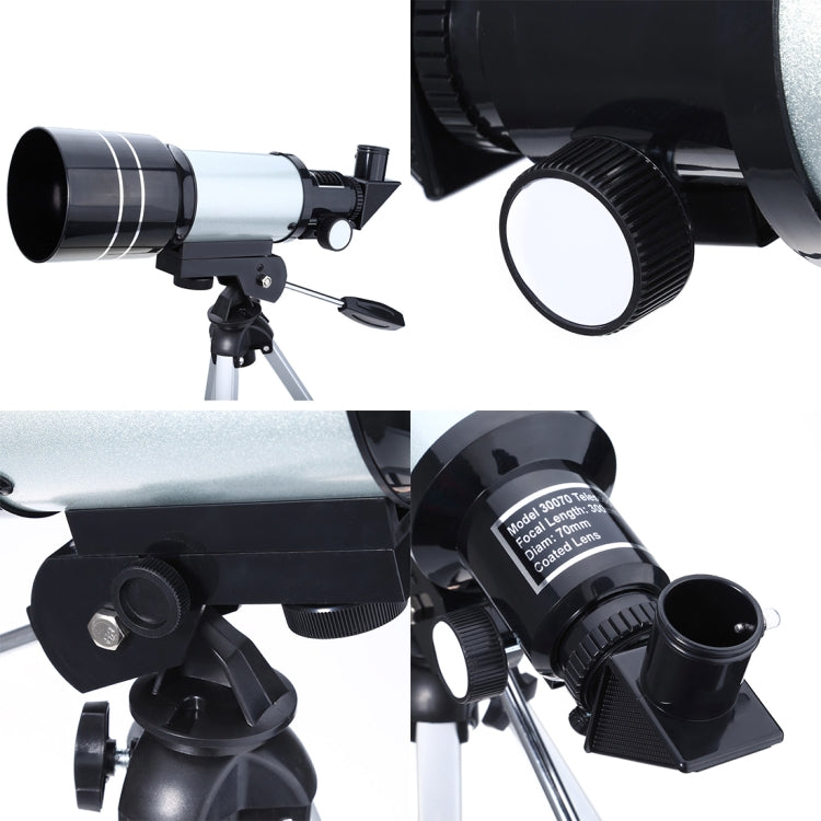 Telescopio Astronomico Portatile Professionale F30070M High Times