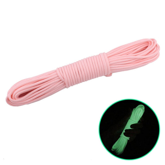 corda-da-arrampicata-fluorescente-in-bundle-di-salvataggio-per-tenda-da-campeggio-esterna-a-piena-luce-in-nylon-a-9-nuclei-da-20-m-20m-blue-20m-white-20m-yellow-20m-orange-20m-pink-20m-green - immagine 1