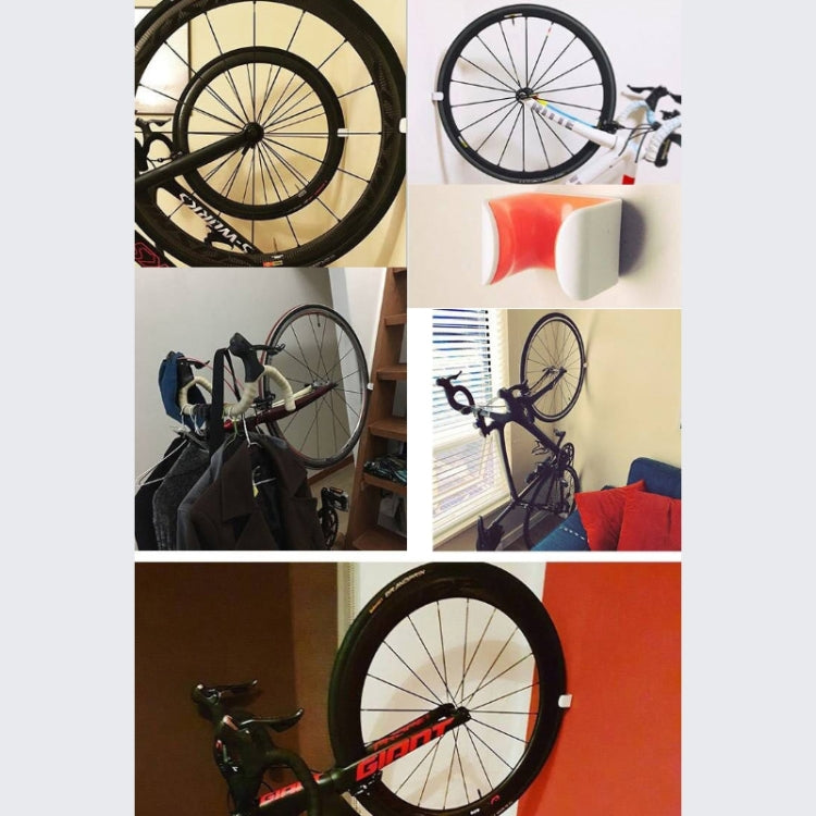 RICHY Portabici da parcheggio Portabici da parete semplice per bici da strada Mountain bike, consegna casuale a colori, Universal  Wall Mount Holder