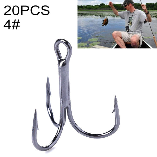 ami-tripli-da-pesca-in-acciaio-carbonio-20-pezzi-ganasce-classiche - immagine 1