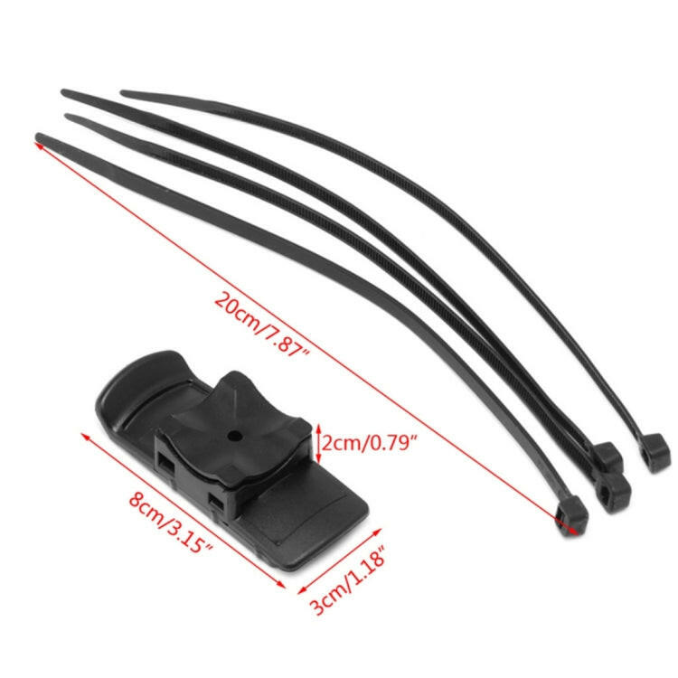 Supporto per GPS per Bicicletta – Base per Garmin eTrex 10/20/30, Supporto Universale per GPS da Bicicletta, Supporto Resistente per Garmin e eTrex