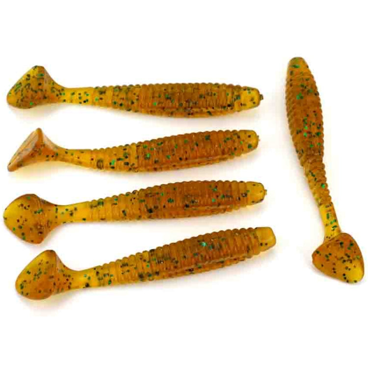 HENGJIA SO0205P 5 pz 8 cm/5 g coda a vite esche artificiali per pesca morbida, SO0205P