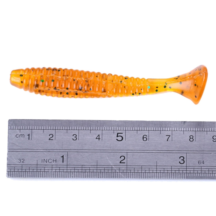 HENGJIA SO0205P 5 pz 8 cm/5 g coda a vite esche artificiali per pesca morbida, SO0205P
