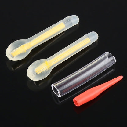 bastone-luminoso-da-pesca-notturno-galleggiante-a-forma-di-bulbo-ocean-sun-da-10-pezzi-visibilita-25-m-dimensioni-30-x-25-mm-bulb-shape-visibility-25m - immagine 2