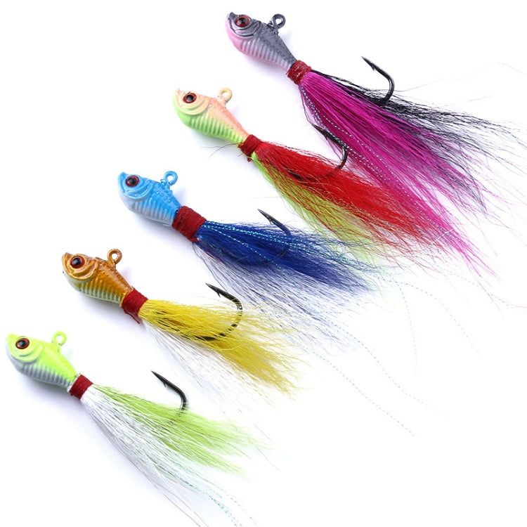 Esche Artificiali da Pesca HENGJIA 7 cm, 25 g con Ami Tripli e Filo