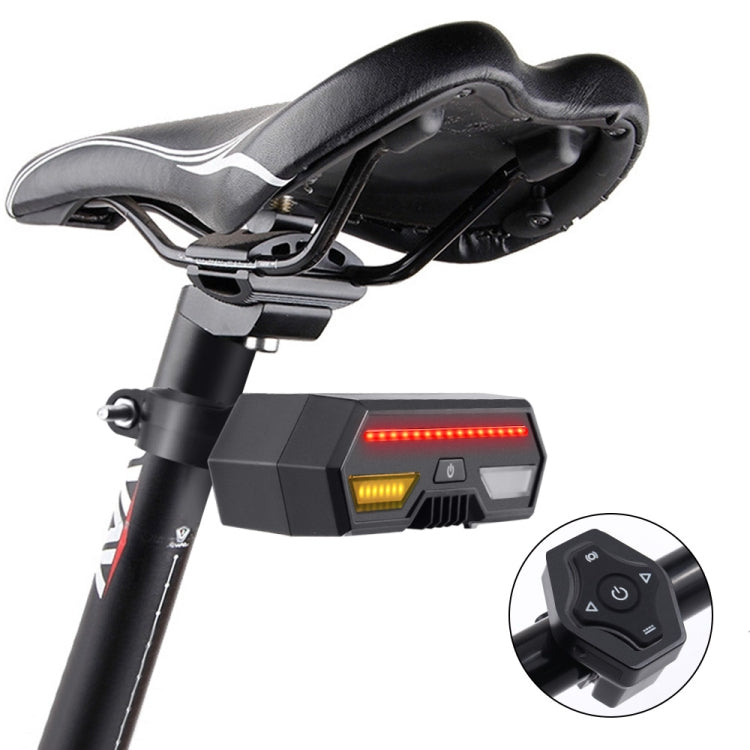Fanale Posteriore per Bicicletta Impermeabile IPX4 con Telecomando -
