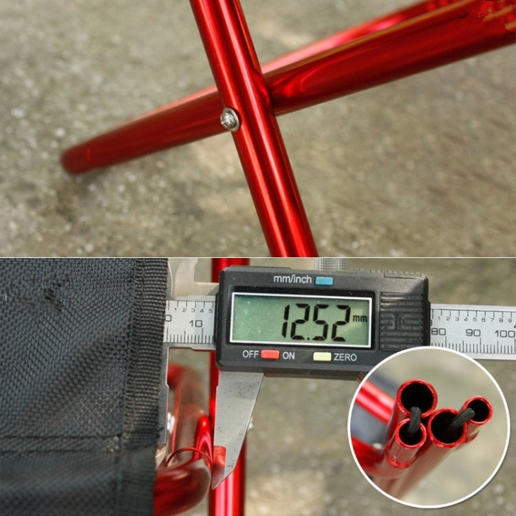 Sgabello pieghevole portatile da esterno, dimensioni: 25 * 22 * 26 cm, 8013