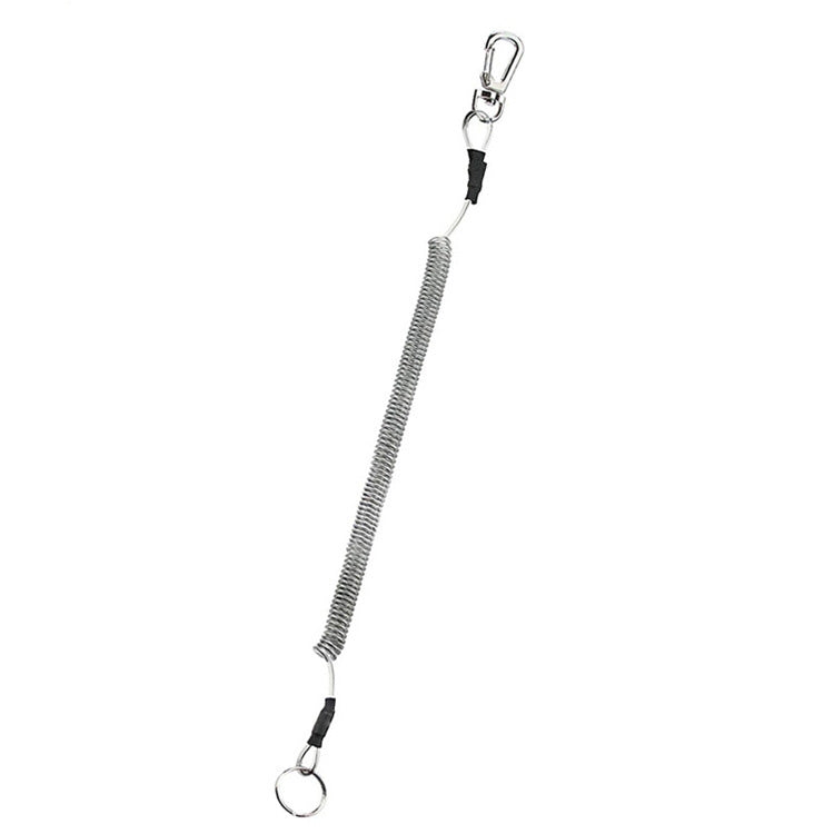 cordino-a-molla-in-tpu-anti-smarrimento-multifunzionale-per-esterni-lunghezza-32-cm-anti-lost-keychain-transparent-anti-lost-keychain-grey-anti-lost-keychain-green - immagine 9