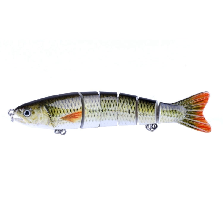 HENGJIA JM026 6# 12,7 cm 22 g Esche artificiali in plastica multi-sezione con esche artificiali con amo triplo, consegna colore casuale, JM026 6# 12.7cm