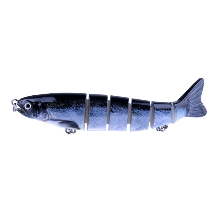 HENGJIA JM026 6# 12,7 cm 22 g Esche artificiali in plastica multi-sezione con esche artificiali con amo triplo, consegna colore casuale, JM026 6# 12.7cm