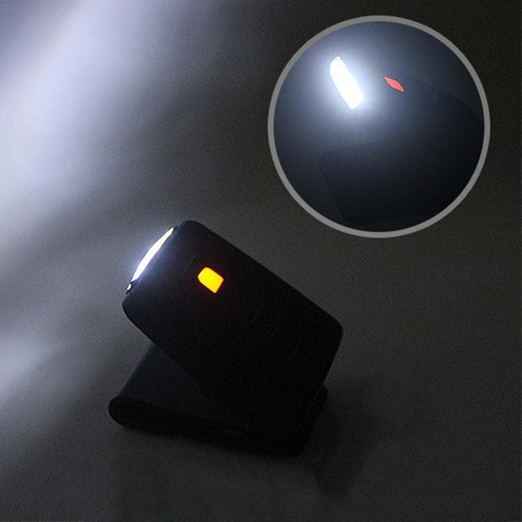 Lampada frontale da pesca con sensore a infrarossi portatile, ricaricabile a LED, con clip, per pesca, campeggio, escursionismo