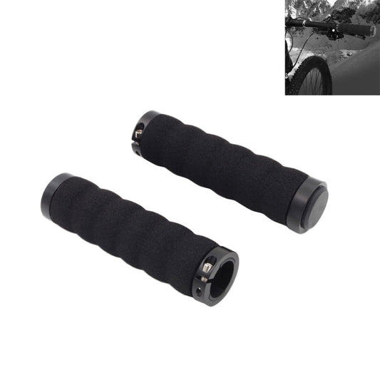 Set di 2 Manopole Comfort in Spugna per Bicicletta MTB AG30, Cucite a