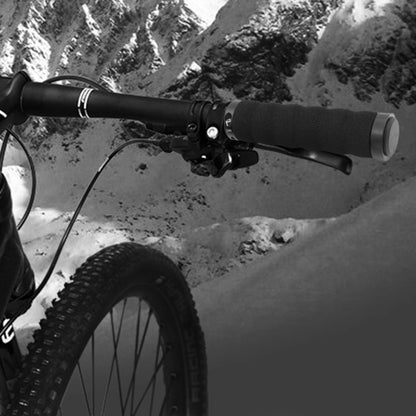 Set di 2 Manopole Comfort in Spugna per Bicicletta MTB AG30, Cucite a
