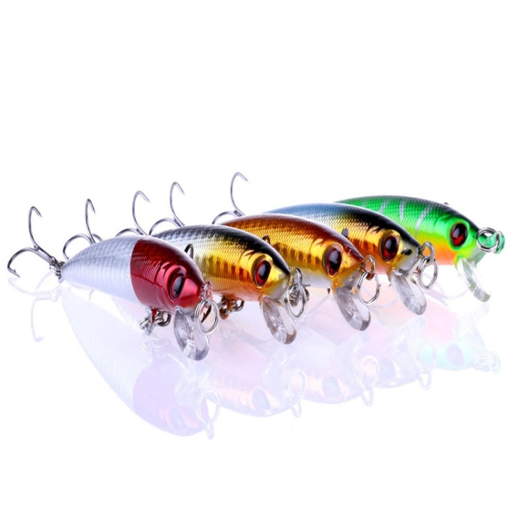 HENGJIA Set di 5 Esche Rigide in Plastica per Pesca - 8,5 cm