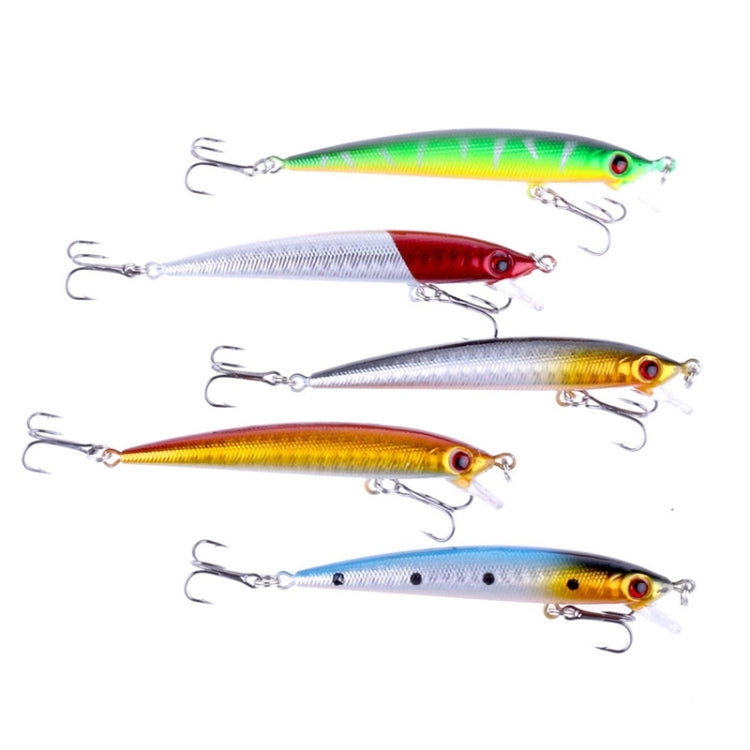 HENGJIA Set di 5 Esche Rigide in Plastica per Pesca - 8,5 cm