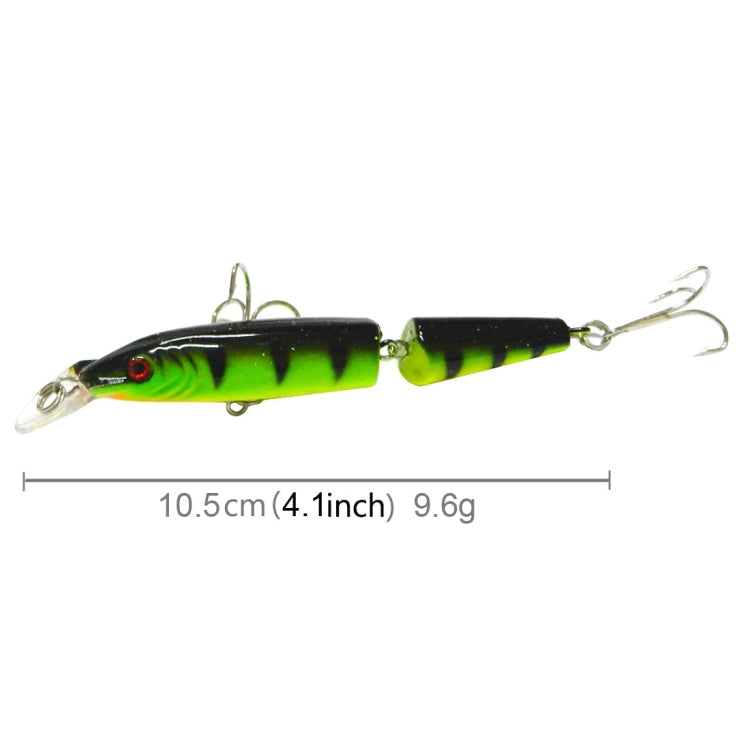 Set di 5 Esche Rigide in Plastica HENGJIA - 10,5 cm, 9,6 g,