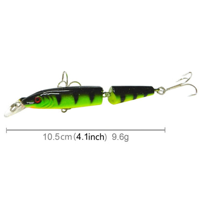 Set di 5 Esche Rigide in Plastica HENGJIA - 10,5 cm, 9,6 g,