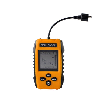 Fish Finder Portatile Cablato con Sensore Sonar e Display LCD