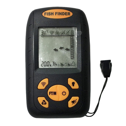Ecoscandaglio Portatile Ultrasuoni con Display LCD e Sensore Sonar -