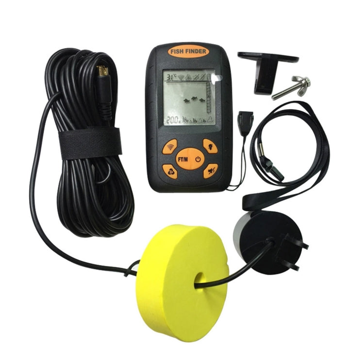 Ecoscandaglio Portatile Ultrasuoni con Display LCD e Sensore Sonar -