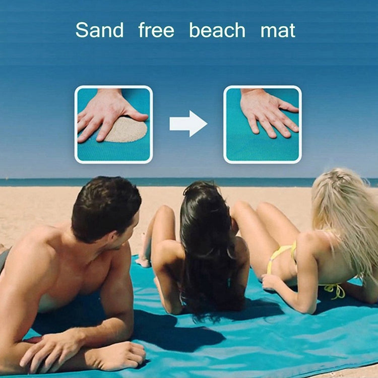 Tappetino senza sabbia, leggero, pieghevole, per esterni, da picnic, con cuscino da campeggio, tappetino da spiaggia, dimensioni: 2 x 1,5 m, 2 x 1.5m(Pink), 2 x 1.5m(Green), 2 x 1.5m(Blue)