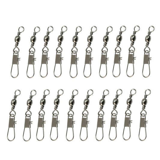 connettori-da-pesca-8-con-canna-girevole-e-anello-elastico-di - immagine 1